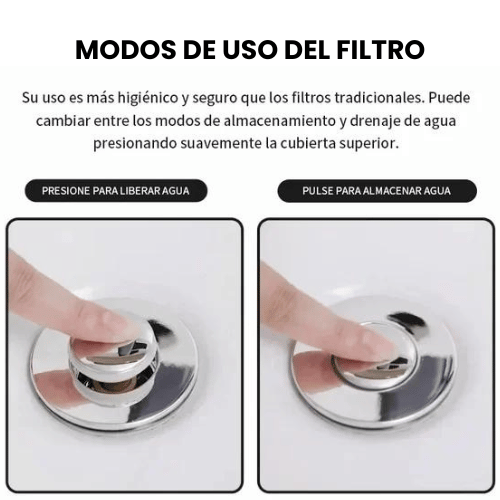 FILTRO DRAINX™ | LLEVA 2 CON -40% OFF